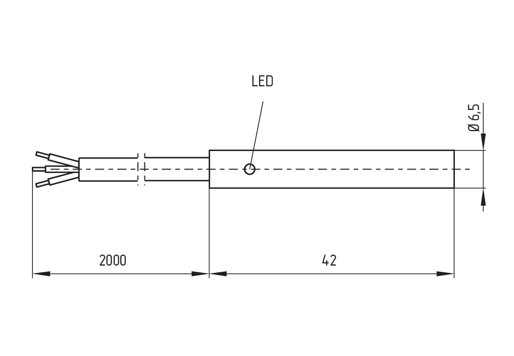IFL 2-6,5M-01N 101117668 - Schmersal产品图片