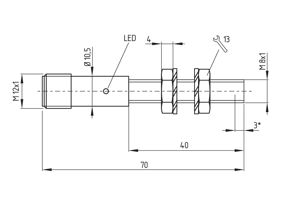 IFL 2-8-10STN 101099836 - Schmersal产品图片
