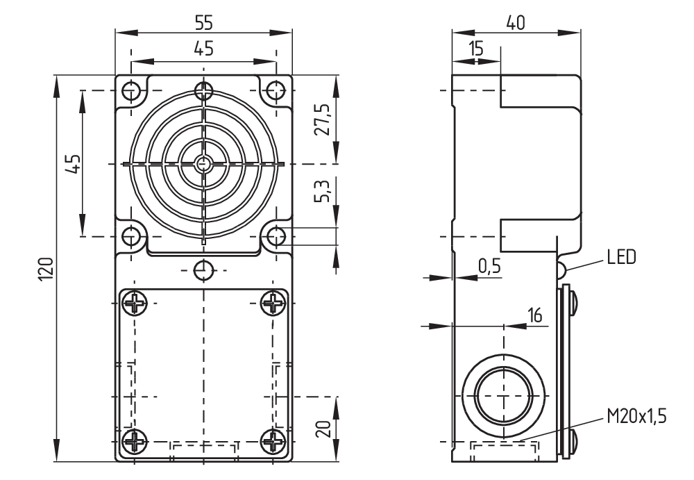 IFL 30-384-10/01-M20 101173580 - Schmersal产品图片