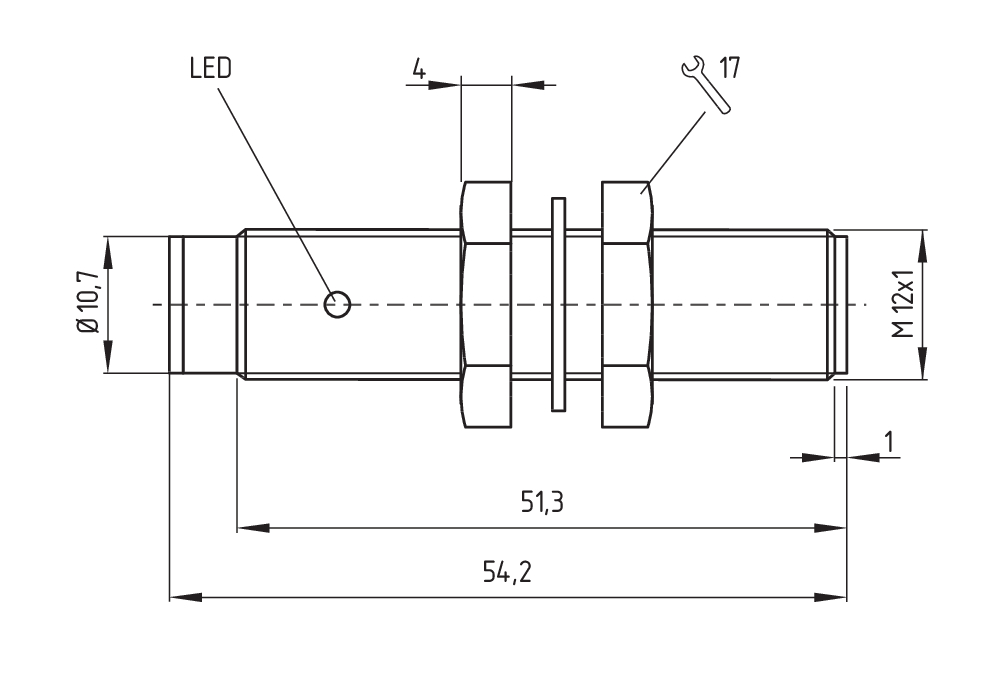 IFL 4-120-10STP 101115910 - Schmersal产品图片