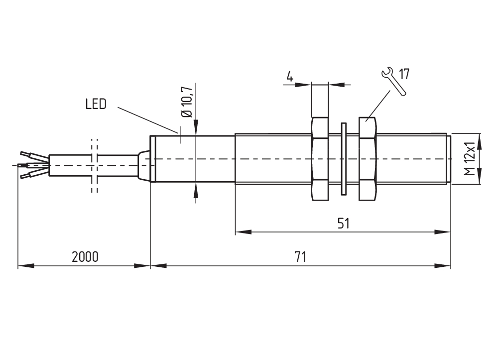 IFL 4-120L-10N 101117700 - Schmersal产品图片