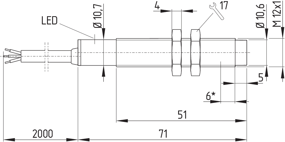 IFL 4-12L-01N 101117689 - Schmersal产品图片