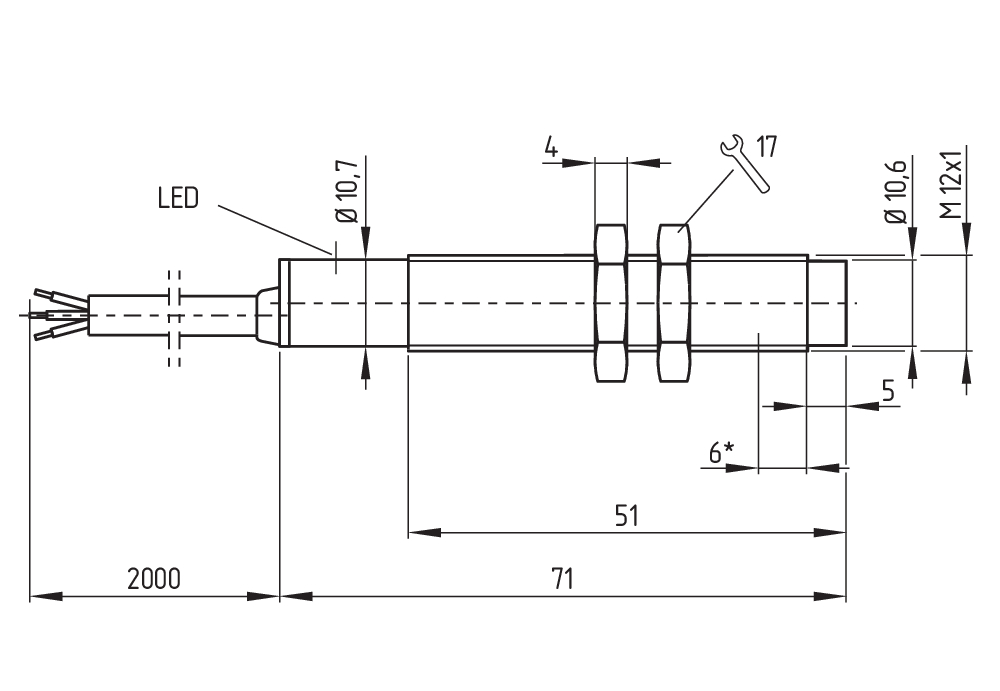 IFL 4-12L-01N 101117689 - Schmersal产品图片