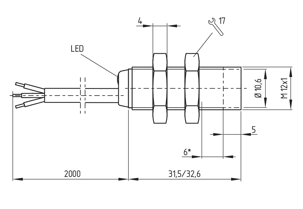 IFL 4-12M-01P 101094244 - Schmersal产品图片