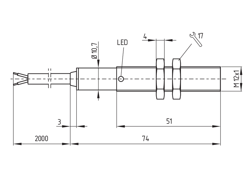 IFL 4B-12-01 101141522 - Schmersal产品图片