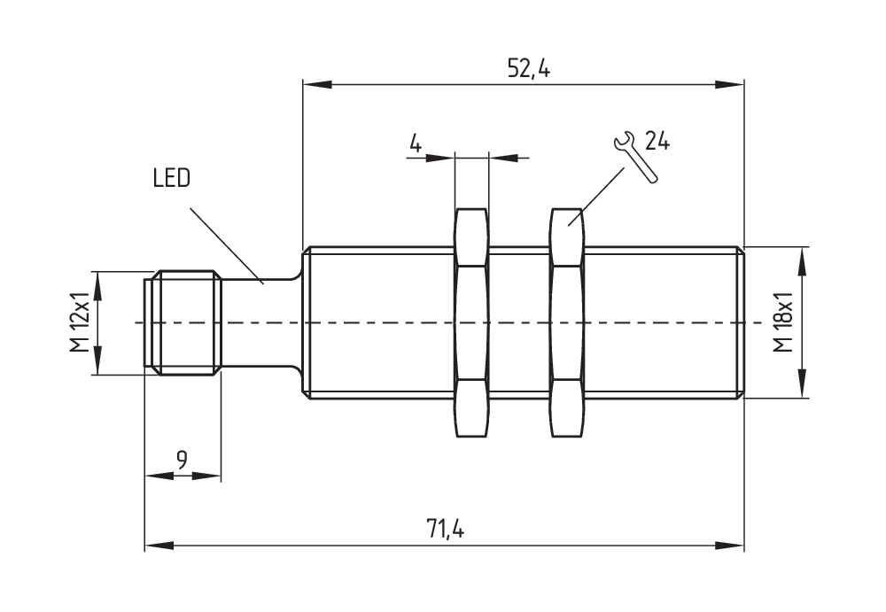 IFL 5-18-10STP-2033 101115291 - Schmersal产品图片