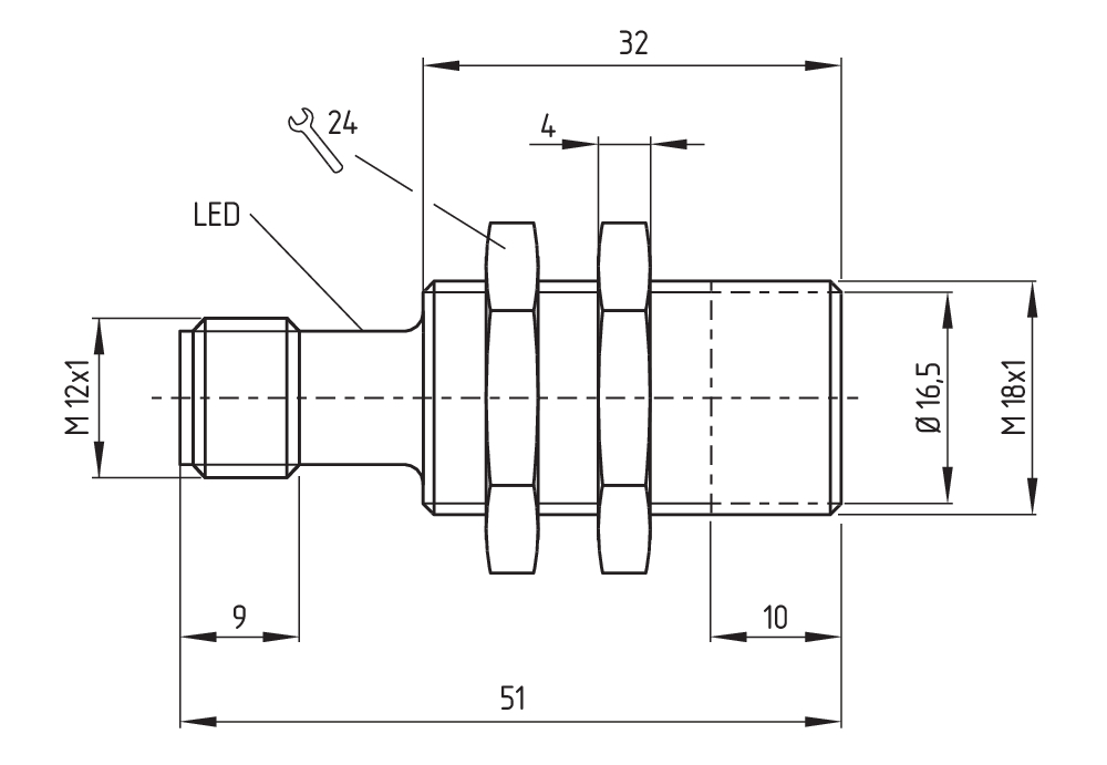 IFL 5-18M-10STN 101084536 - Schmersal产品图片