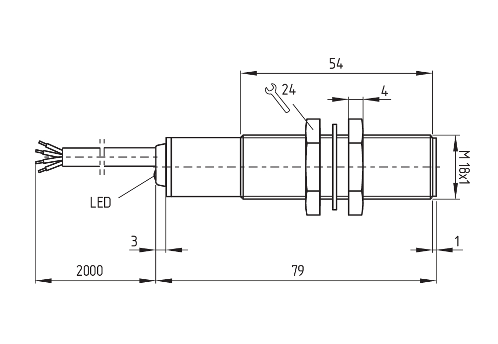 IFL 8-180L-10P 101124142 - Schmersal产品图片