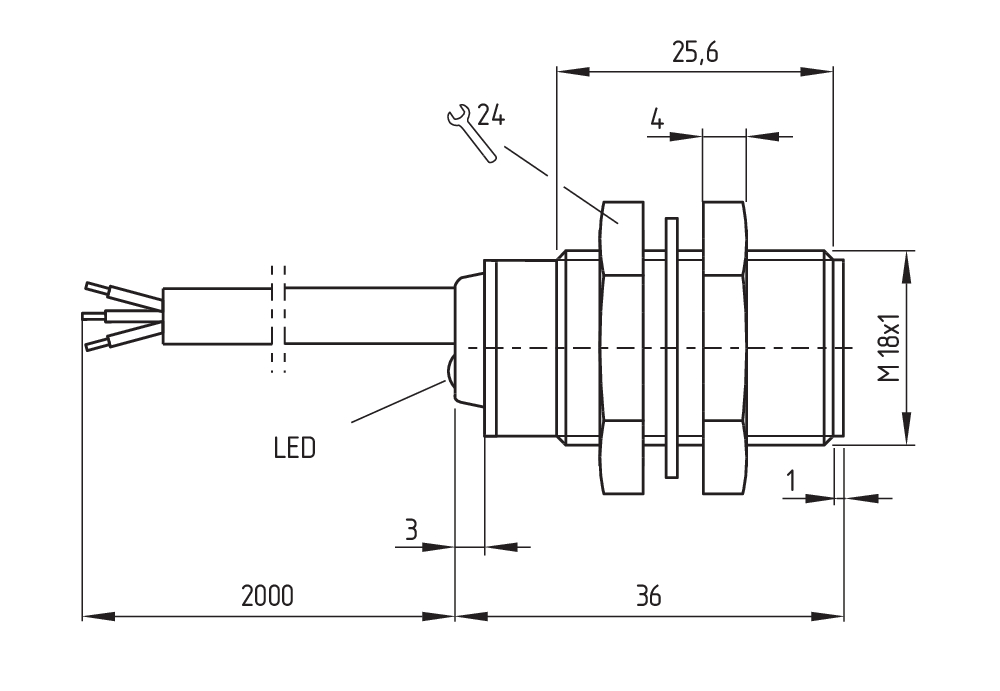 IFL 8-180M-10P 101084078 - Schmersal产品图片