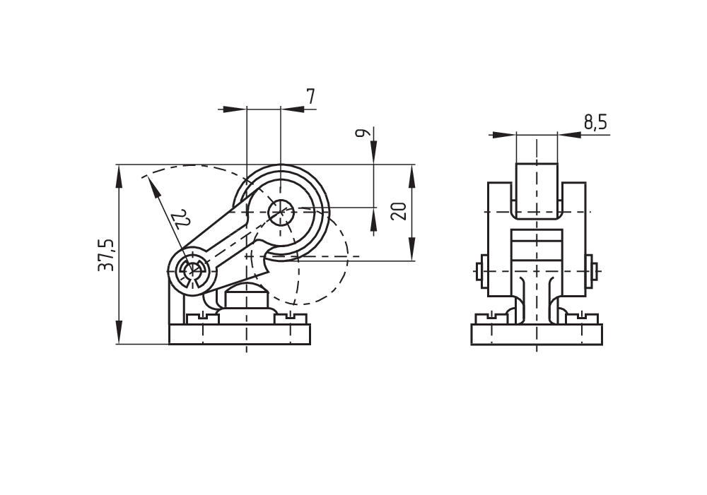 MK 330-11Y-M20 101163173 - Schmersal产品图片