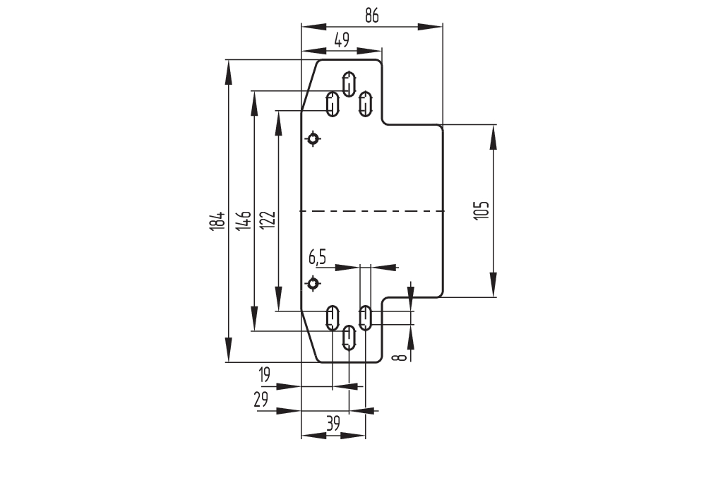 MONTAGEPLATTE KPL. MP AZ 415 101142442 - Schmersal产品图片