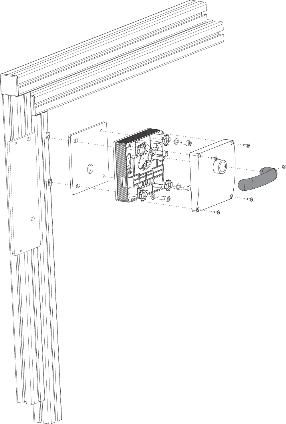 MONTAGEPLATTEN KPL. MP BDF 200 101214126 - Schmersal产品图片