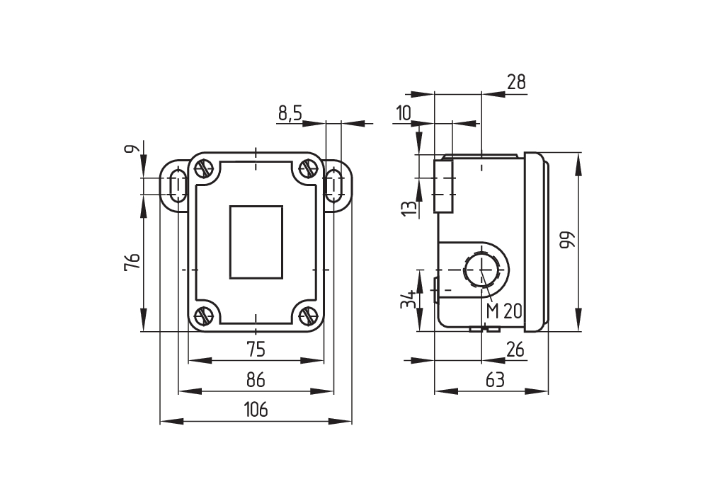 MR 441-11Y-T 101058760 - Schmersal产品图片