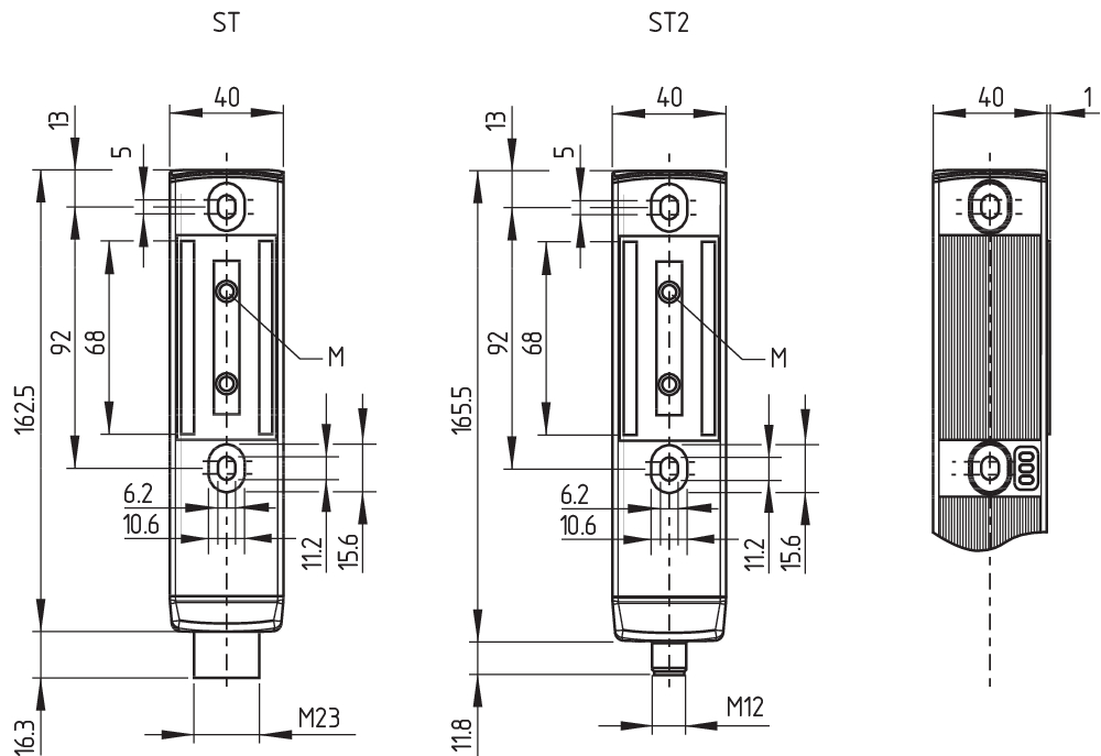 MZM 100 B ST2-1P2PW2REM-A-2930-DU 103044830 - Schmersal产品图片