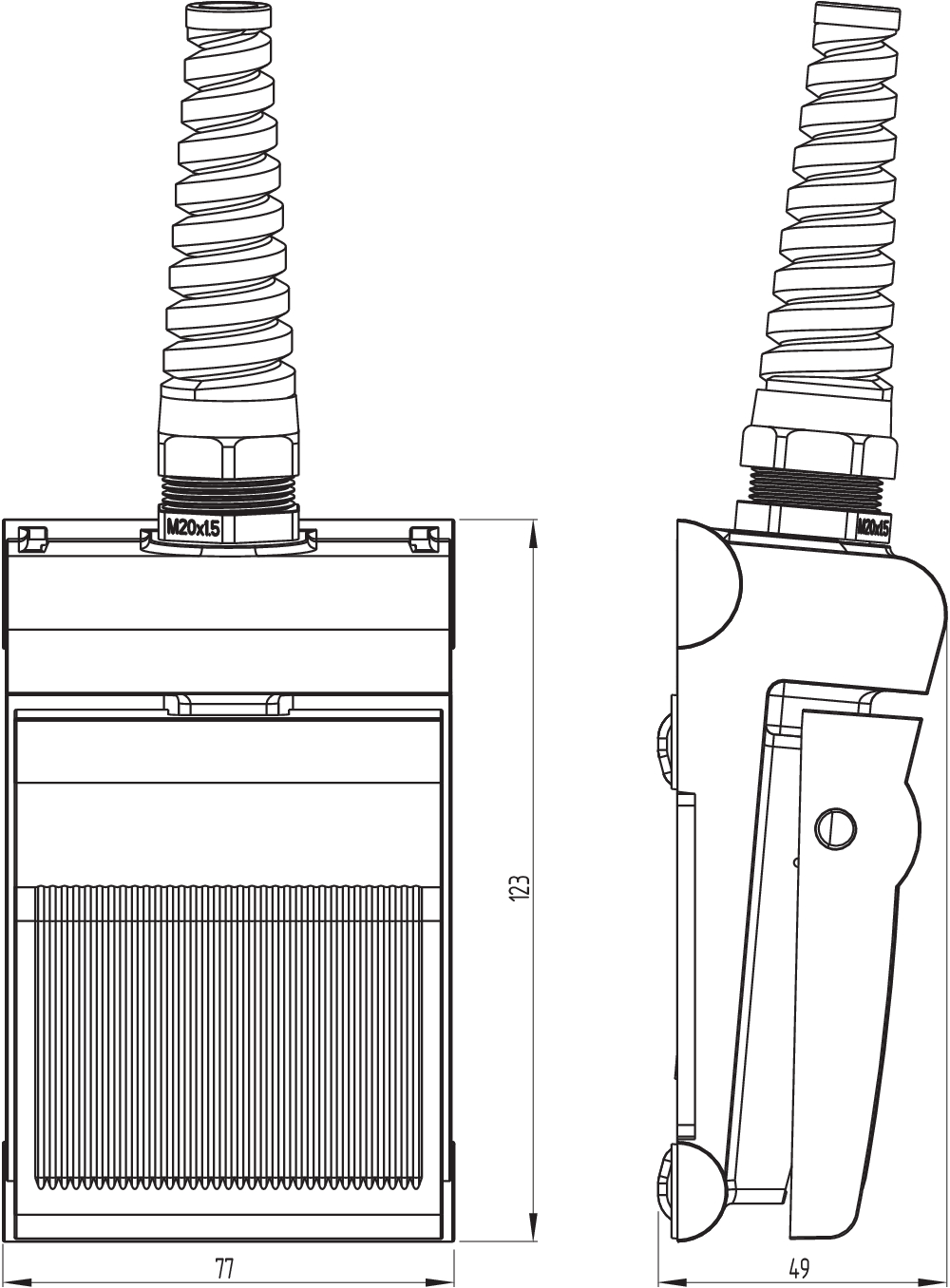 NKF1-10Z-B-2M 103003077 - Schmersal产品图片