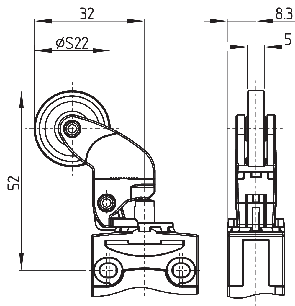 PS116-T12-STR-K250 103006631 - Schmersal产品图片