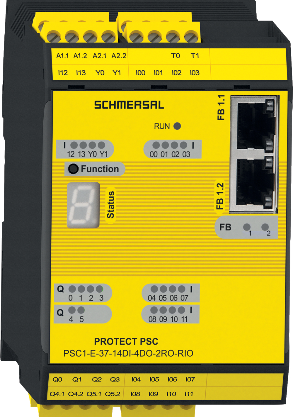 PSC1-E-37-14DI-4DO-2RO-RIO 103008459 - Schmersal产品图片