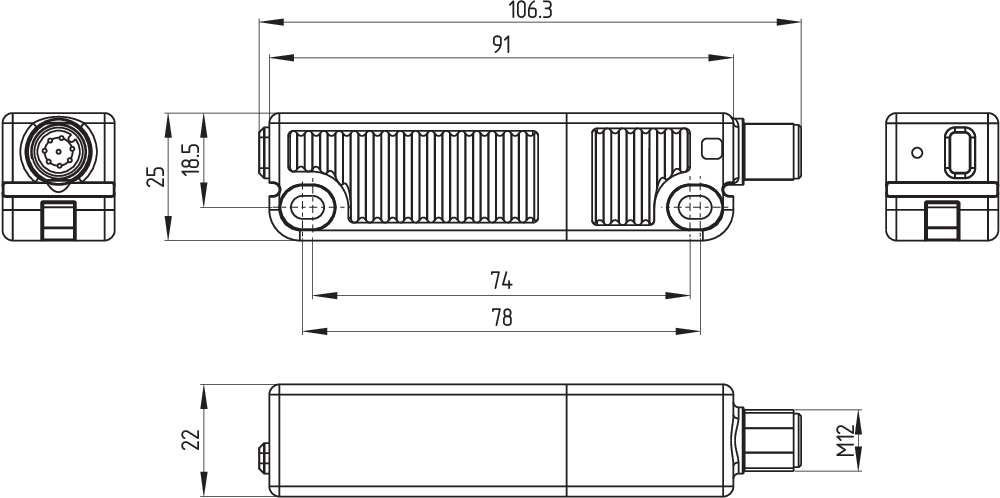 RSS 36-I2-ST-AS-DU 103046644 - Schmersal产品图片