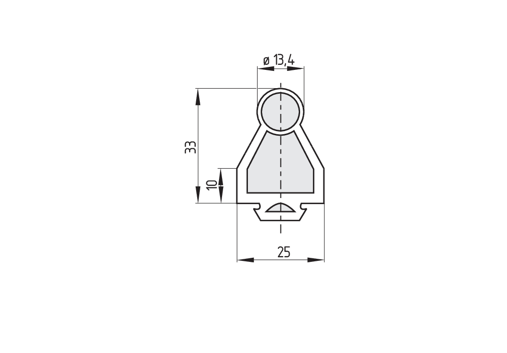 SE-P40-10000 VERPACKT GUMMIPROFIL 10M 101172151 - Schmersal产品图片