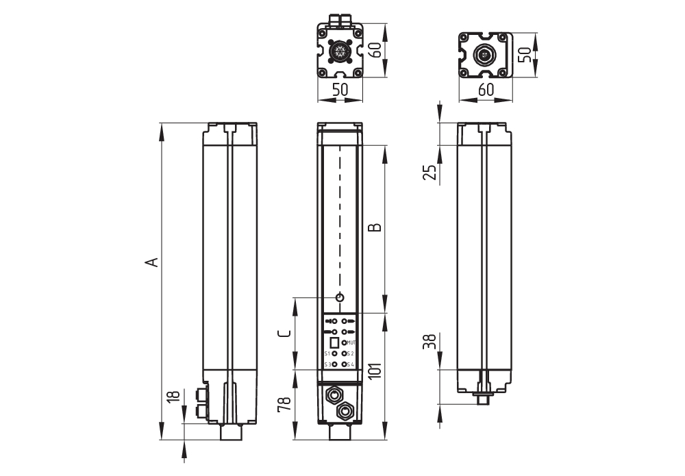 SLC 415I-E/R0460-30-12 101170397 - Schmersal产品图片
