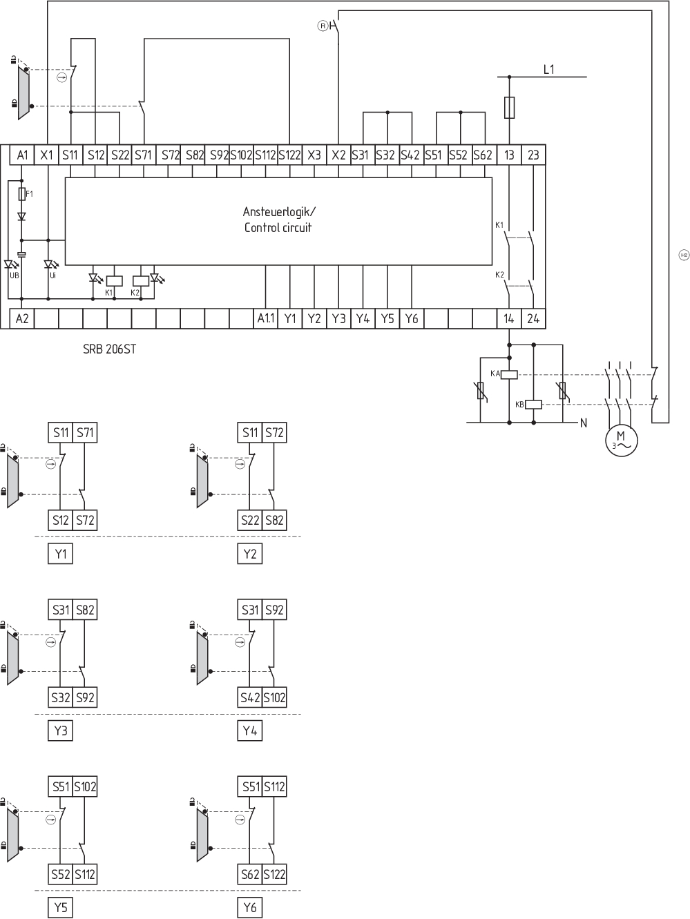 SRB206ST-230V 101174014 - Schmersal产品图片