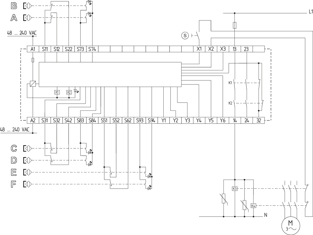 SRB207AN/1-230VAC 101176606 - Schmersal产品图片