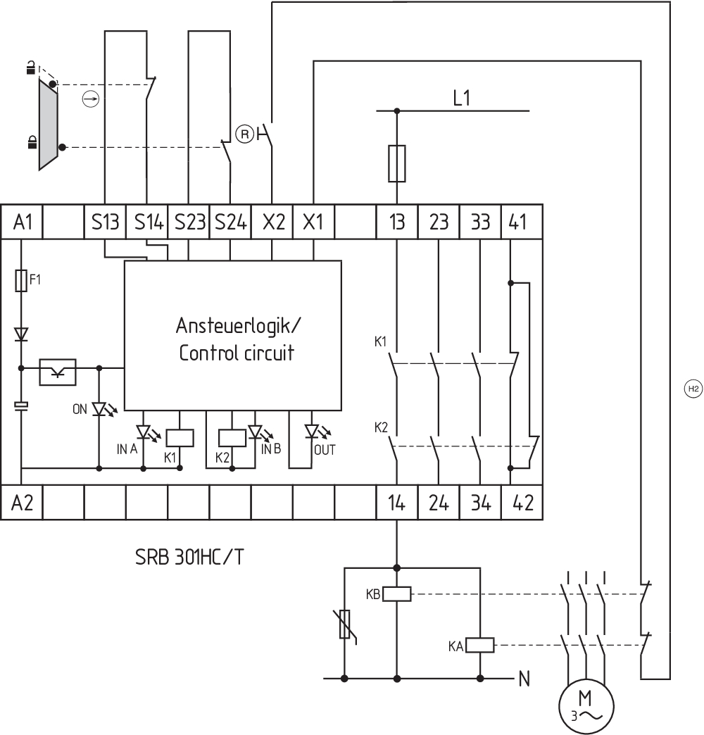 SRB301HC/T-24V 101190593 - Schmersal产品图片