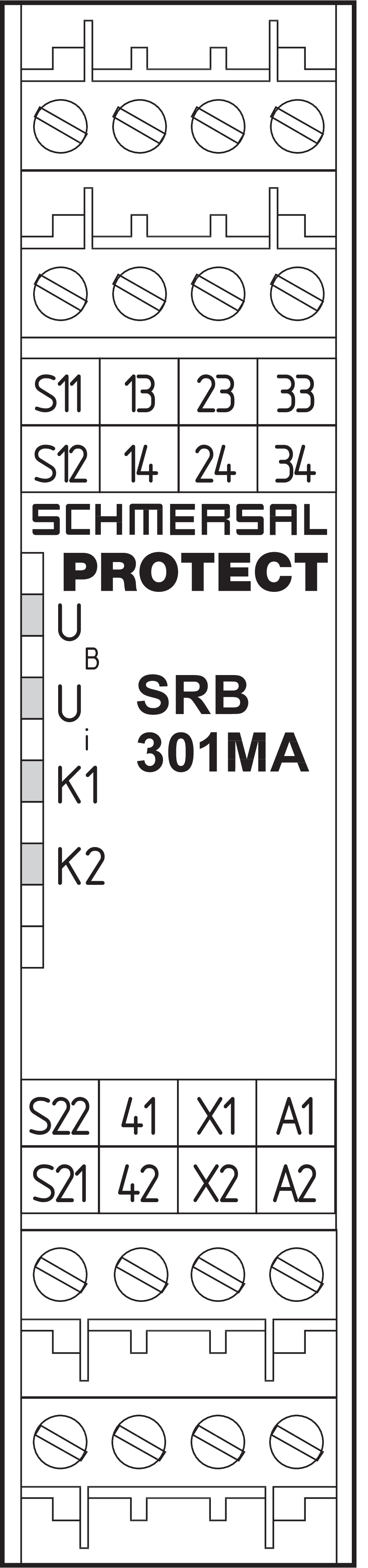 SRB301MA-24V 101212415 - Schmersal产品图片