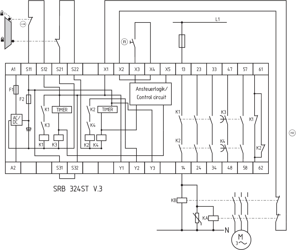 SRB324ST 24V (V.3) 101195504 - Schmersal产品图片