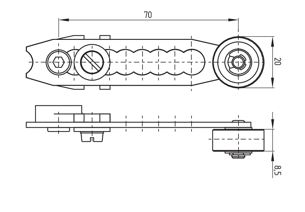 T4V7H 336-02Z-1058/2138 151204773 - Schmersal产品图片