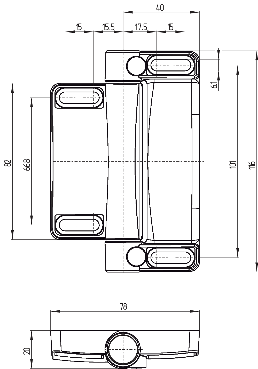 TESK-SA-11L1-3M 103005740 - Schmersal产品图片