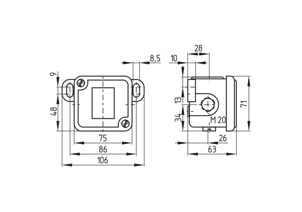 TL 422-01Y-M20 101168785 - Schmersal产品图片