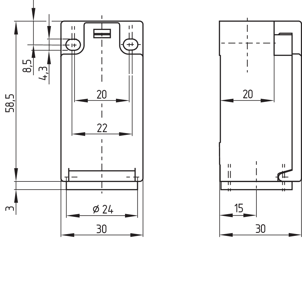 TR 236-11Z-3033 103034385 - Schmersal产品图片