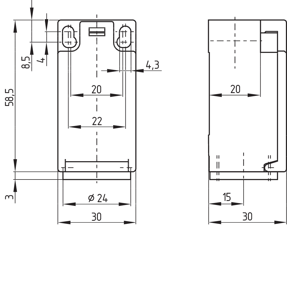 TV7H 236-11Z-M20 151168168 - Schmersal产品图片