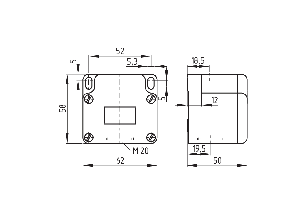 UV3H 431Y-1S-RMS 103008582 - Schmersal产品图片