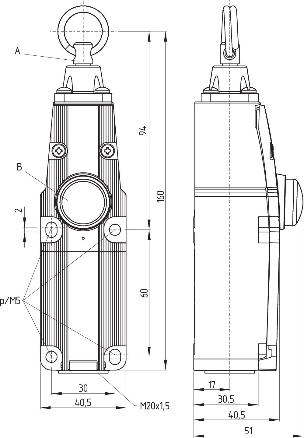 ZQ 700 FK-AS 101215845 - Schmersal产品图片