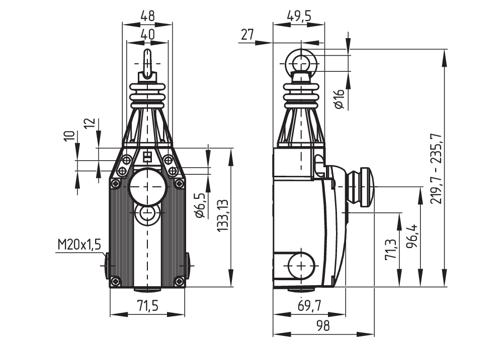 ZQ 900-04N 101184477 - Schmersal产品图片
