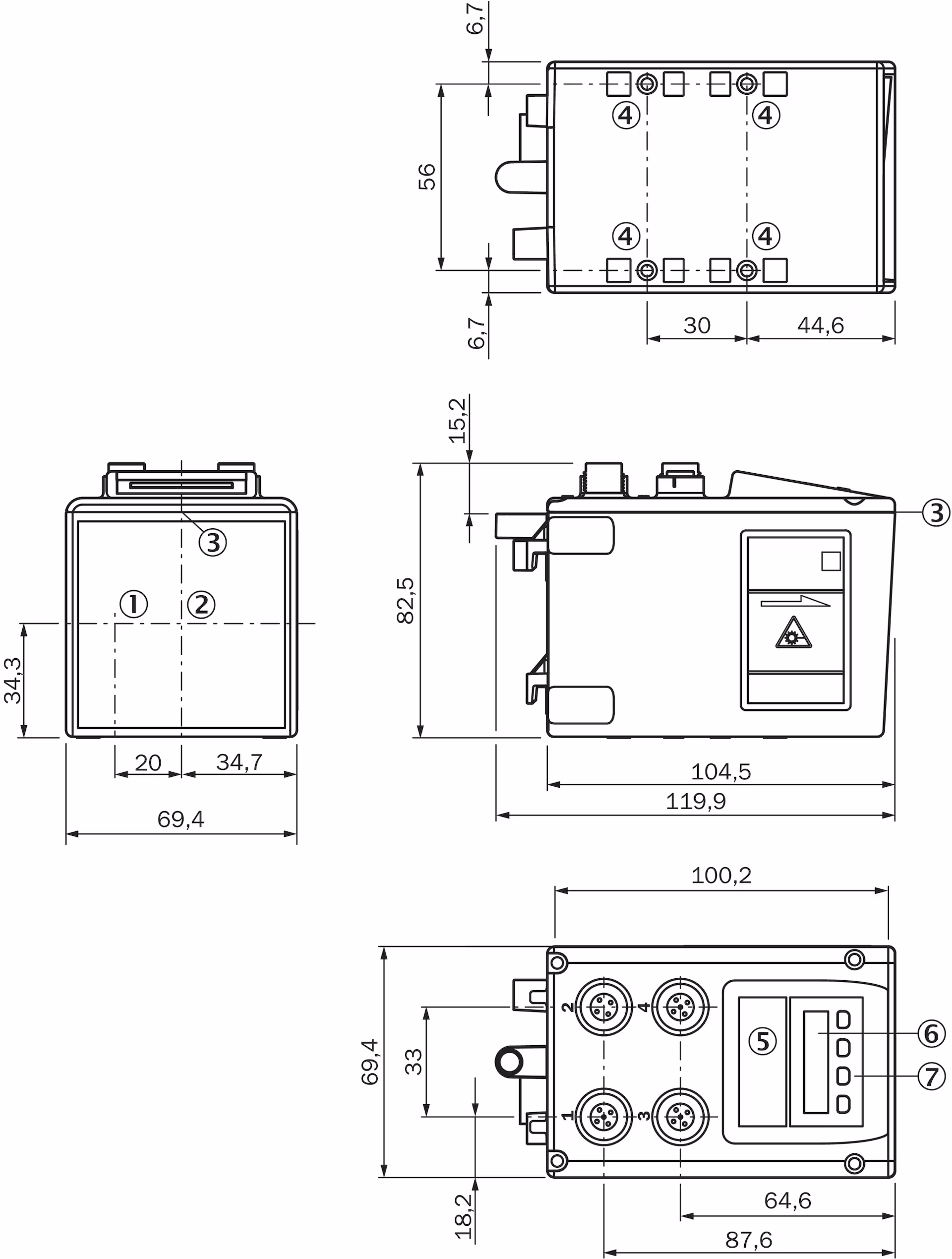 DL100-23AA2112 1058168 - SICK产品图片