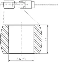 Gelenkkugel f. Seilzug BTF/PRF/MRA 5318683 - SICK产品主图