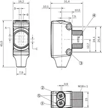 HSE18L-A1G5BA 1084296 - SICK产品主图