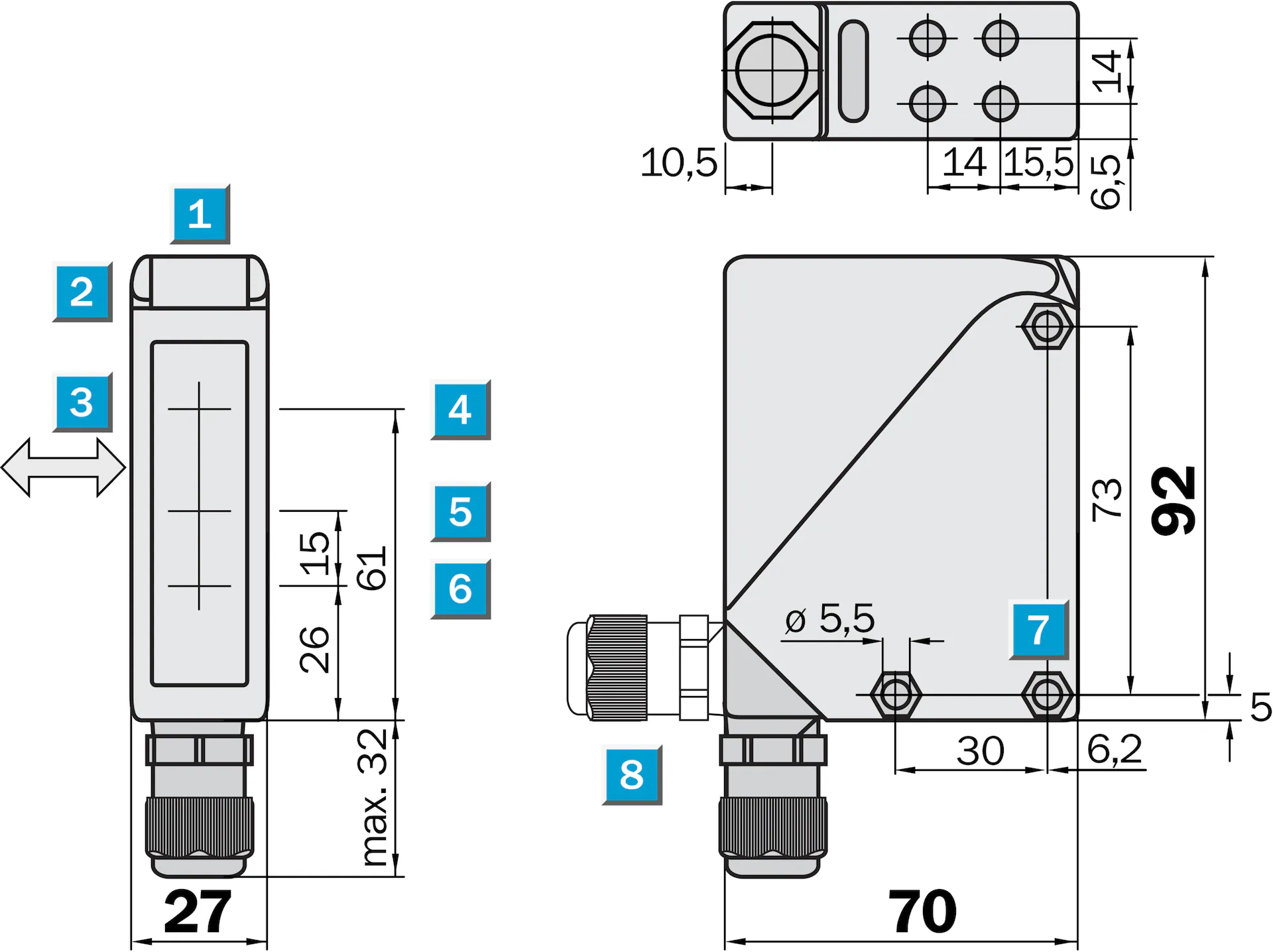 WT34-V240 1019227 - SICK产品图片