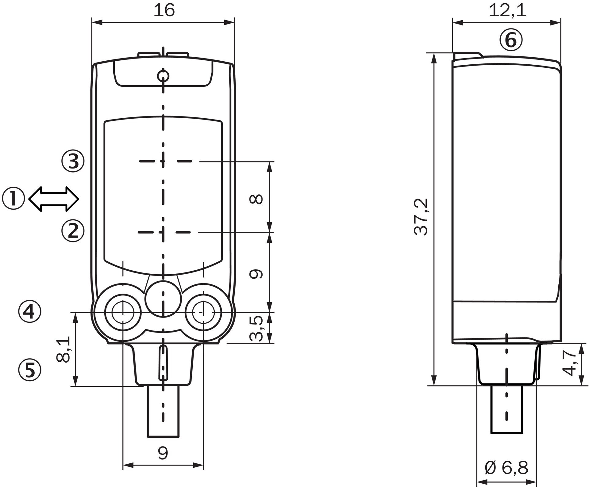 WTB4FP-1G311120ZZZ 1223018 - SICK产品图片