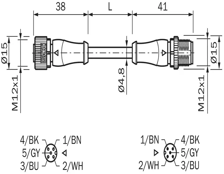 SICK YF2A15-010UB5M2A15 2096007