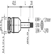 YF2A15-020C1BXLEAX 2106283 - SICK产品主图
