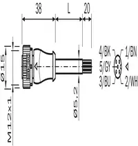 YF2A15-050VB5XLEAX 2096240 - SICK产品主图